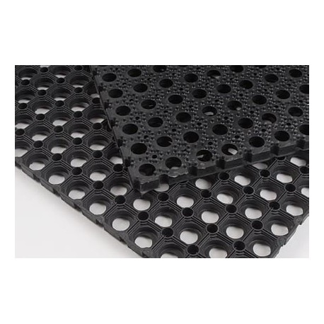 Ringmat 150x100 cm mm dik - Rubberplaat - absorptie demping