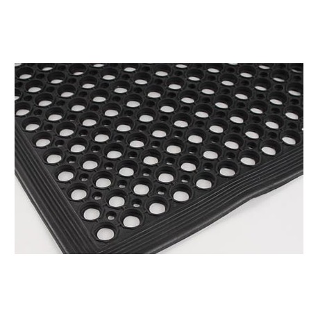 Ringmat aflopende rand 120x90 cm